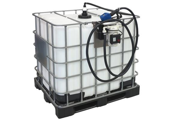 AdBlue® Membranpumpe SB30-IBC 230V mit Automatik-Pistole ASBZ mit integriertem Zähler