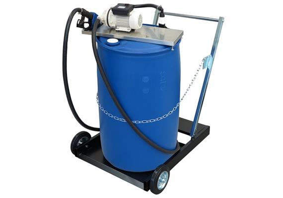 AdBlue® Membranpumpe SB30 mobil, für 200 l Fässer mit ASB-Zapfpistole