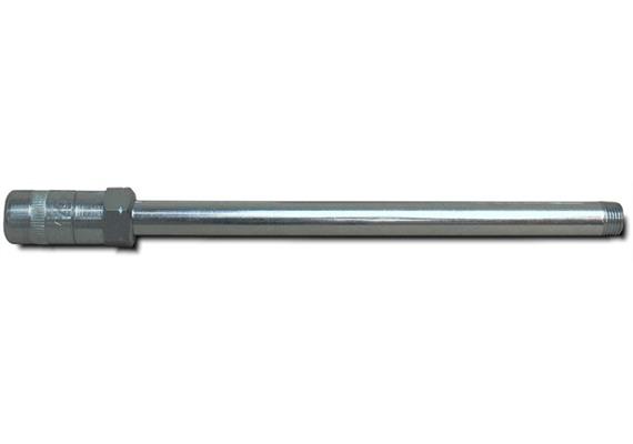 Düsenrohr gerade 150 mm mit 4-Backen-Hydraulikgreifmundstück, Anschluss R1/8"