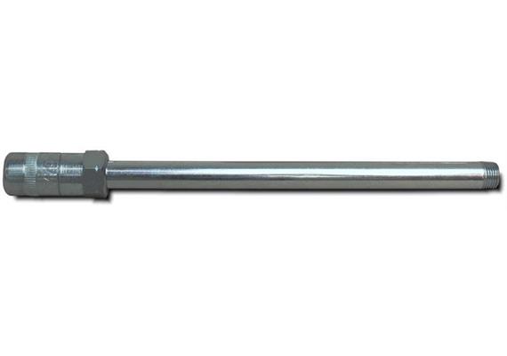 Düsenrohr gerade 150 mm mit 4-Backen-Hydraulikgreifmundstück - R1/8"