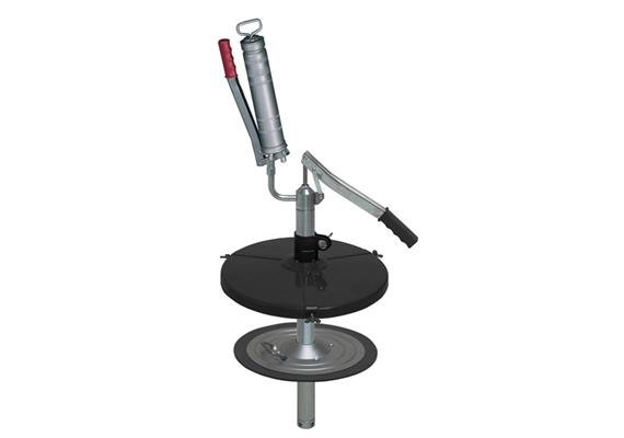 Fettpressenfüllgerät ecoFILL-standard 15-s für 15 kg Fettgebinde, Innen-ø 255 - 282 mm