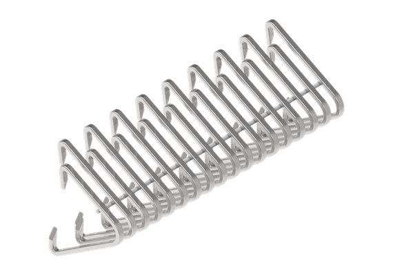 Gurtverbinder M74LW-SS-300-12 - Draht 1,2x1,0 mm aus 1.4404 (SS)