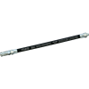 Hochdruck-Gummipanzerschlauch RH30-C mit Hydraulikmundstück, Länge 300 mm - R1/8"