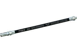 Hochdruck-Gummipanzerschlauch RH50-C mit Hydraulikmundstück, Länge 500 mm, Anschluss M10x1