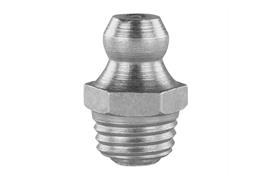 Kegel-Schmiernippel H1 SFG 8x1 (Selbstformgewinde) aus Stahl verzinkt - VPE 100 Stk.