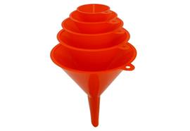 Kunststoff Trichter Set F-PP-Set 5 ø 50/75/100/120/150 mm - VPE 10 Stk.