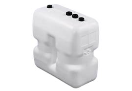 Lagertank PE 1000L flach ohne Bandagen
