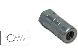 MATO 4-Backen-Hydraulikgreifmundstück mit Rückschlagventil - R1/8"