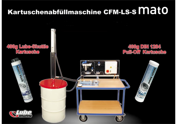 MATO-Kartuschenabfüllanlage CFM-LS-S Mono