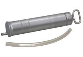 MATO Saug- und Füllpumpe aus Metall, S400/1 mit PVC Schlauch 300 mm