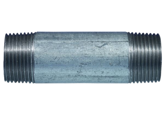 Rohrnippel geschweisst verzinkt 1½" - 150 mm
