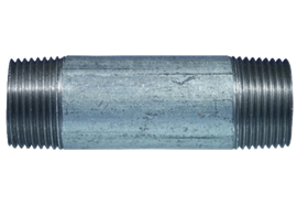 Rohrnippel geschweisst verzinkt 1" - 60 mm
