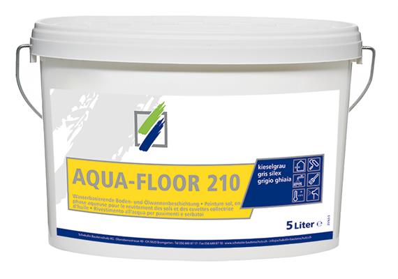 Schekolin Aqua-Floor 210 kieselgrau Bodenfarbe