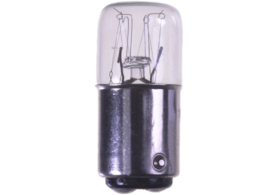 Signal-Glühlampe DURLUX BA15d 260V 6…10W Ø16×35mm