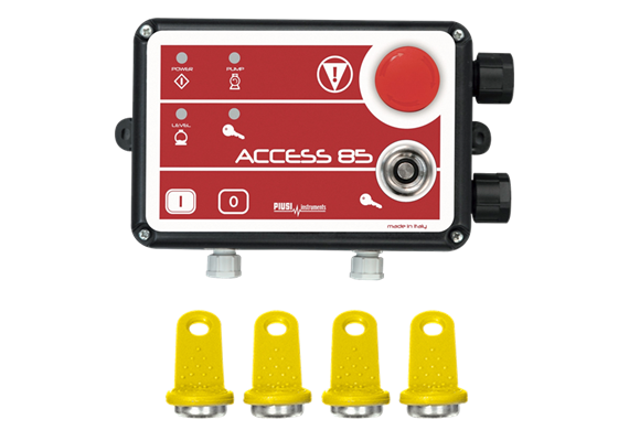 Steuereinheit Access 85, 230V, 6A, inkl. 4 User-Keys