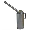 Weissblech Flüssigkeitsmass FMF-T 2000 mit flexiblem Auslauf, eichfähig - 2.0 Liter
