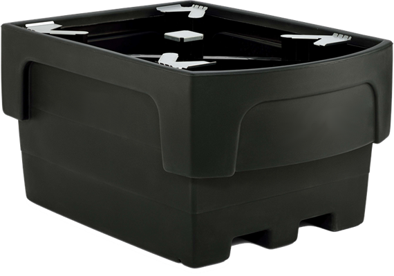 Bac de rétention PE IBC pour 1 IBC de 1000 litres