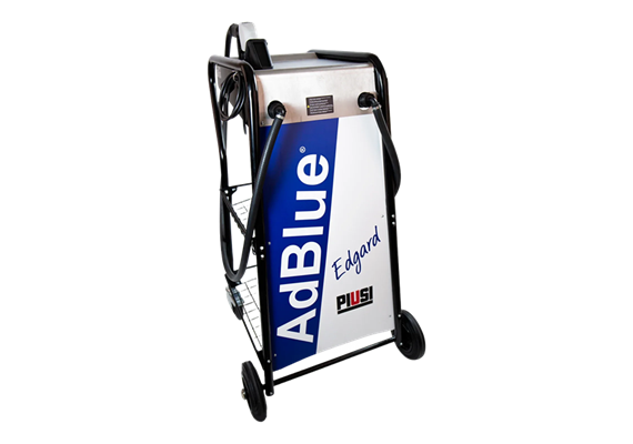 Chariot de remplissage EDGARD avec batterie rechargeable pour bidons d'AdBlue de 10 litres