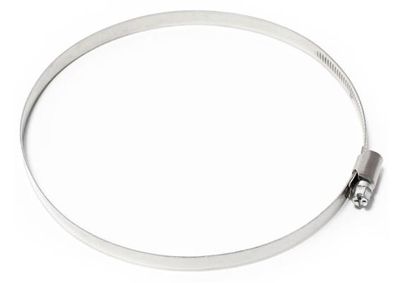 Collier de serrage 200-220 mm galvanisé pour tuyau de ventilateur