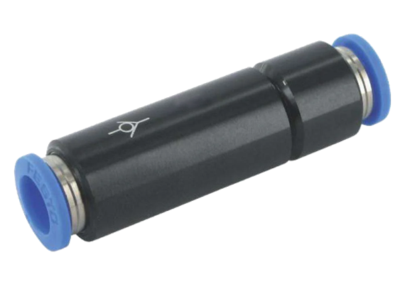 Connecteur avec clapet anti-retour ø 8 mm