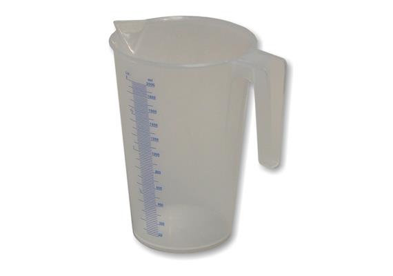 Gobelet gradué pour liquide, en plastique MB-PP 200, 2,0 litres