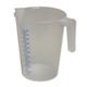 Gobelet gradué pour liquide, en plastique MB-PP 500, 5,0 litres