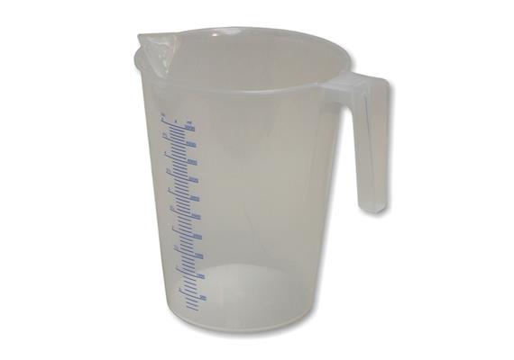 Gobelet gradué pour liquide, en plastique MB-PP 500, 5,0 litres