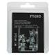 Graisseur à tête plate M1 M8x1 - ø16 mm - 6-pans 17, acier zingué en blister - UE 5 pcs.