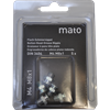 Graisseur à tête plate M4 M8x1 - ø10 mm - 6-pans 11, acier zingué en blister - UE 5 pcs.