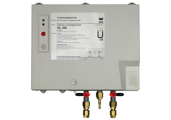 Indicateur de fuite en pression SGB DL290, 230V, IP30, raccord Serto 8/6