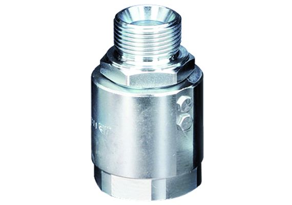 Joint tournant linéaire Inox 316, 1" m/f, 250 bar, 90° C, joints VITON