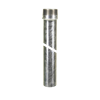 LORO-X Tuyau d'aération galvanisé 2500 mm 2" mâle