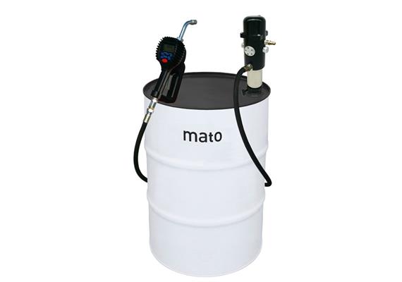 Lube-Station P200-8 stationnaire avec DIGIMET E30 présélection