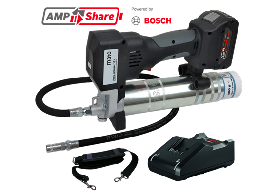 MATO AccuGreaser 18V Professional-SP avec AMPShare accu de 4.0Ah et chargeur