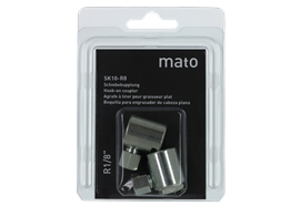 MATO agrafes à tirer SK-10R8 SB, R1/8" pour graisseurs plats ø 10 mm