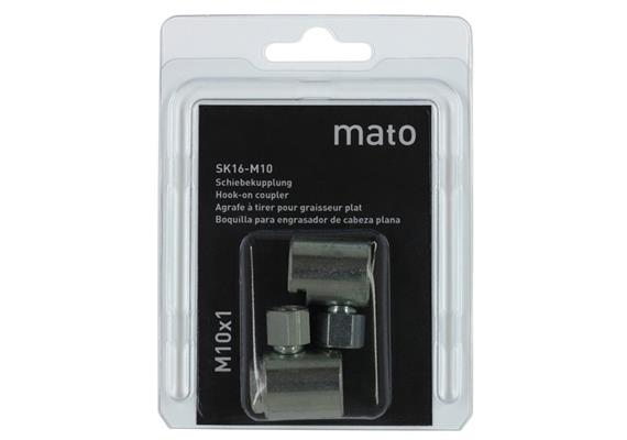 MATO agrafes à tirer SK-16M10 SB, M10x1 pour graisseurs plats ø 16 mm