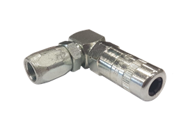 MATO Embout hydraulique coudé à 4 mors avec joint tournant - R1/8