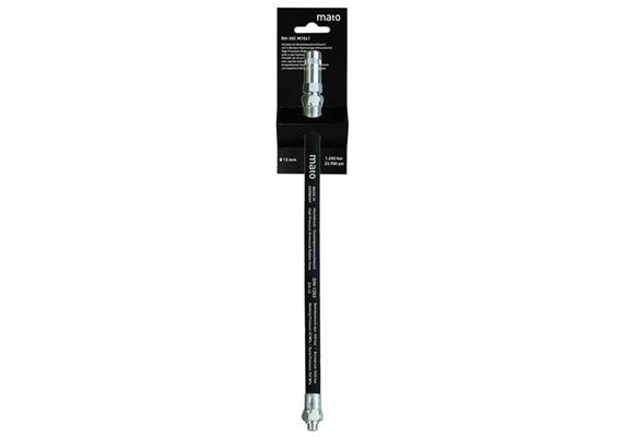 MATO Tuyau blindé en caoutchouc haute pression RH-30 - M10x1 - 300 mm - DIN1283