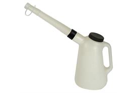 Mesure pour liquide J-PE 1000 en HD-PE, 1 litre avec graduation ¼ l - UE 5 pcs.