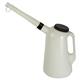 Mesure pour liquide J-PE 2000 en HD-PE, 2 litres avec graduation ½ l - UE 6 pcs.