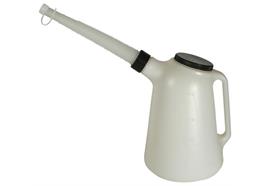 Mesure pour liquide J-PE 5000 en HD-PE, 5 litres avec graduation 1 l - UE 4 pcs.
