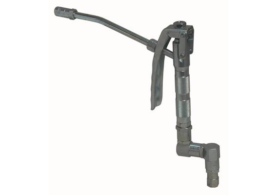 Pistolet de graissage haute pression avec articulation en Z, multi-axes et tube gicleur