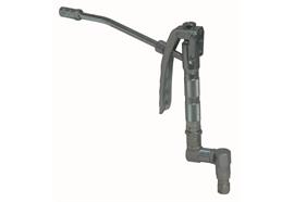 Pistolet de graissage haute pression avec articulation en Z, multi-axes et tube gicleur