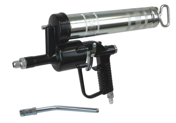 Pistolet pneumatique pour huile - DFO 500 avec tube rigide et agrafe 4 mors