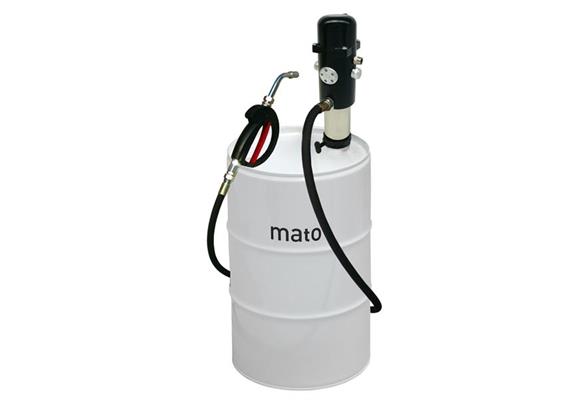 pneuMATO 1 stationnaire avec poignée pistolet et sortie huile moteur