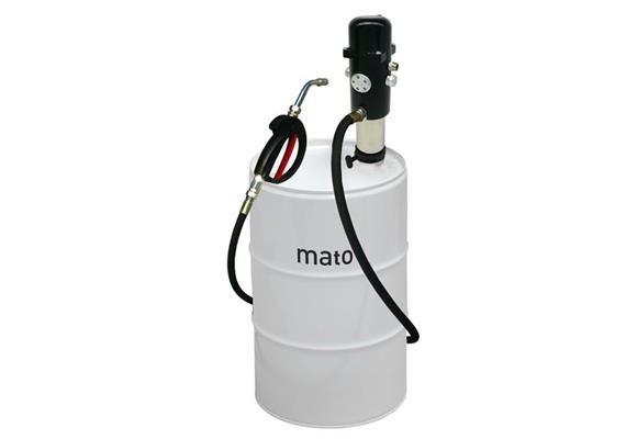 pneuMATO 3 stationnaire avec poignée pistolet et sortie huile moteur