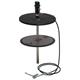 pneuMATO 55 stationnaire pour fûts de 200 kg avec ø-int. 550-590 mm, tuyau 6.5 m