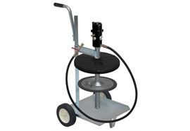 pneuMATO-fill mobile pour seau 25 kg, ø int. 300-335 mm