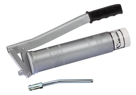 Pompe à graisse à levier Lube-Shuttle MATO - laquée - avec tube de buse, R1/8"