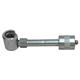 Raccord rigide avec coupleur rapide F15 avec agrafe à tirer 16 mm